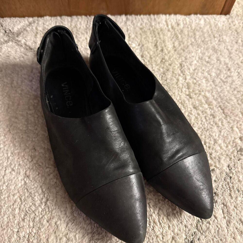 Vince Women's Black Ballet-shoes